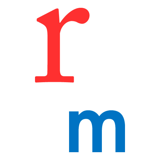 An image shows the Roger.Market site favicon, which is just the letters r and m.
